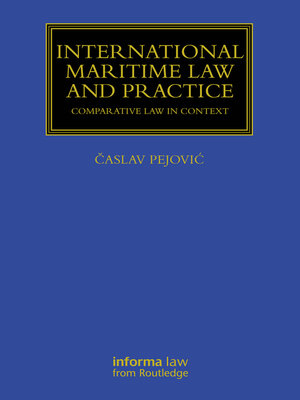 cover image of International Maritime Law and Practice